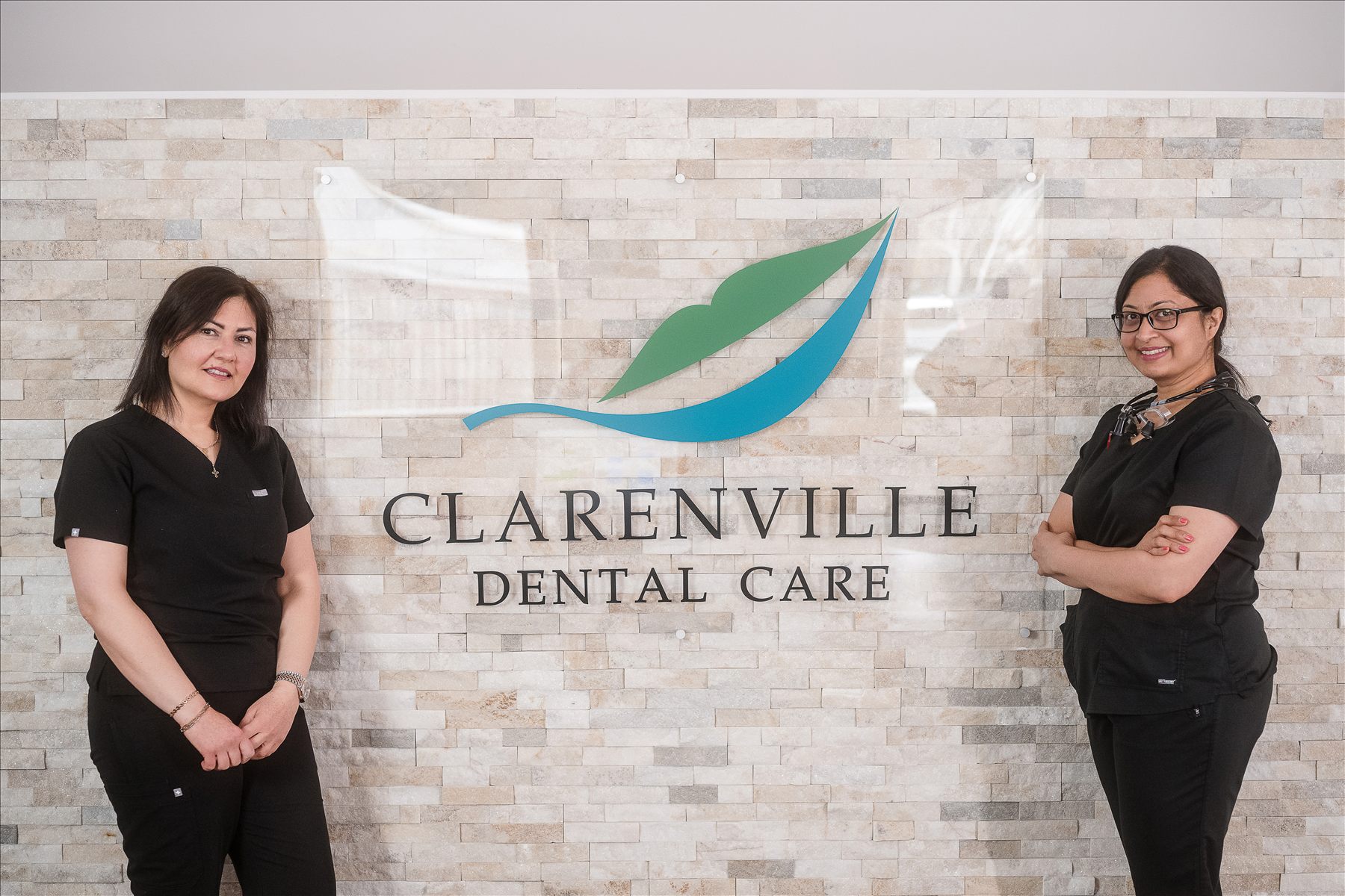 The Clarenville Dental Care team at the clinic
