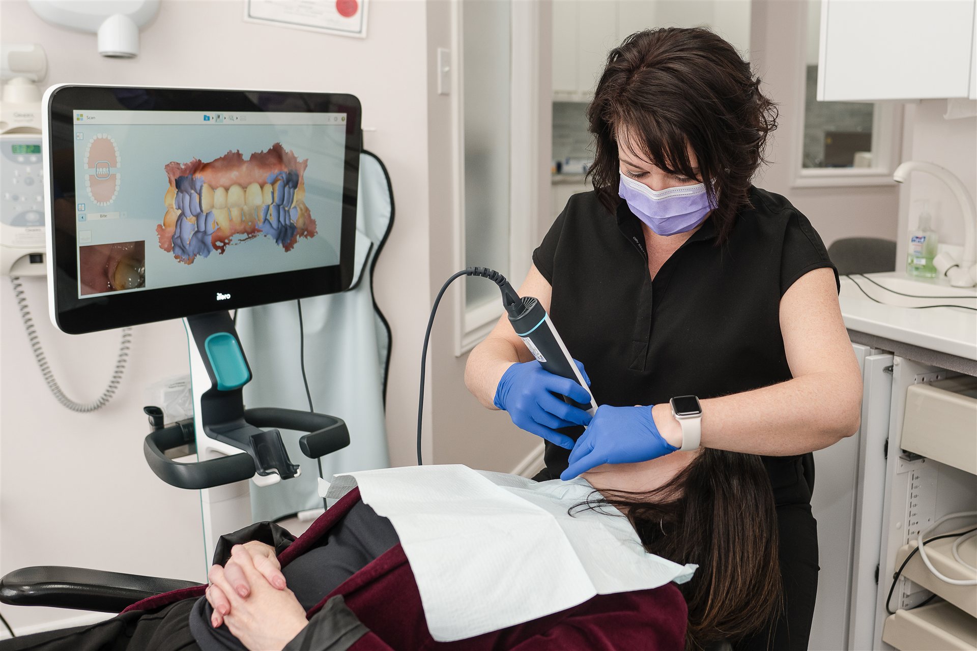 Clarenville Dental Care team members in the clinic